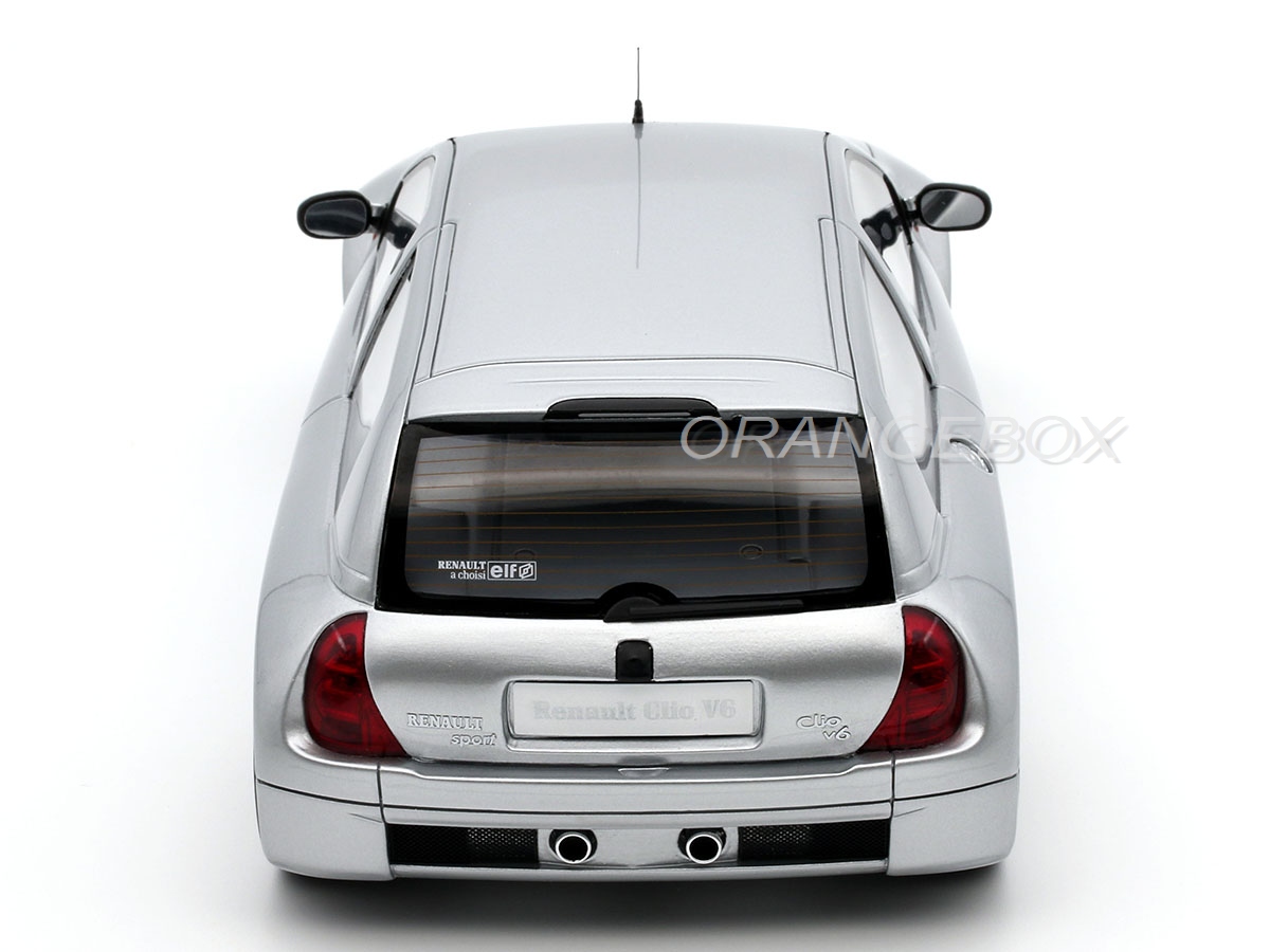 Renault Clio V6 1/18 スケールモデル Renault Clio V6 Phase 1 2001 1:18 OttOmobile Prata - 20 anos! Loja