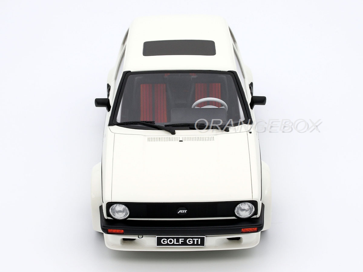 Volkswagen Golf GTI Mk1 ABT 1982 1:18 OttOmobile Branco - 20 anos