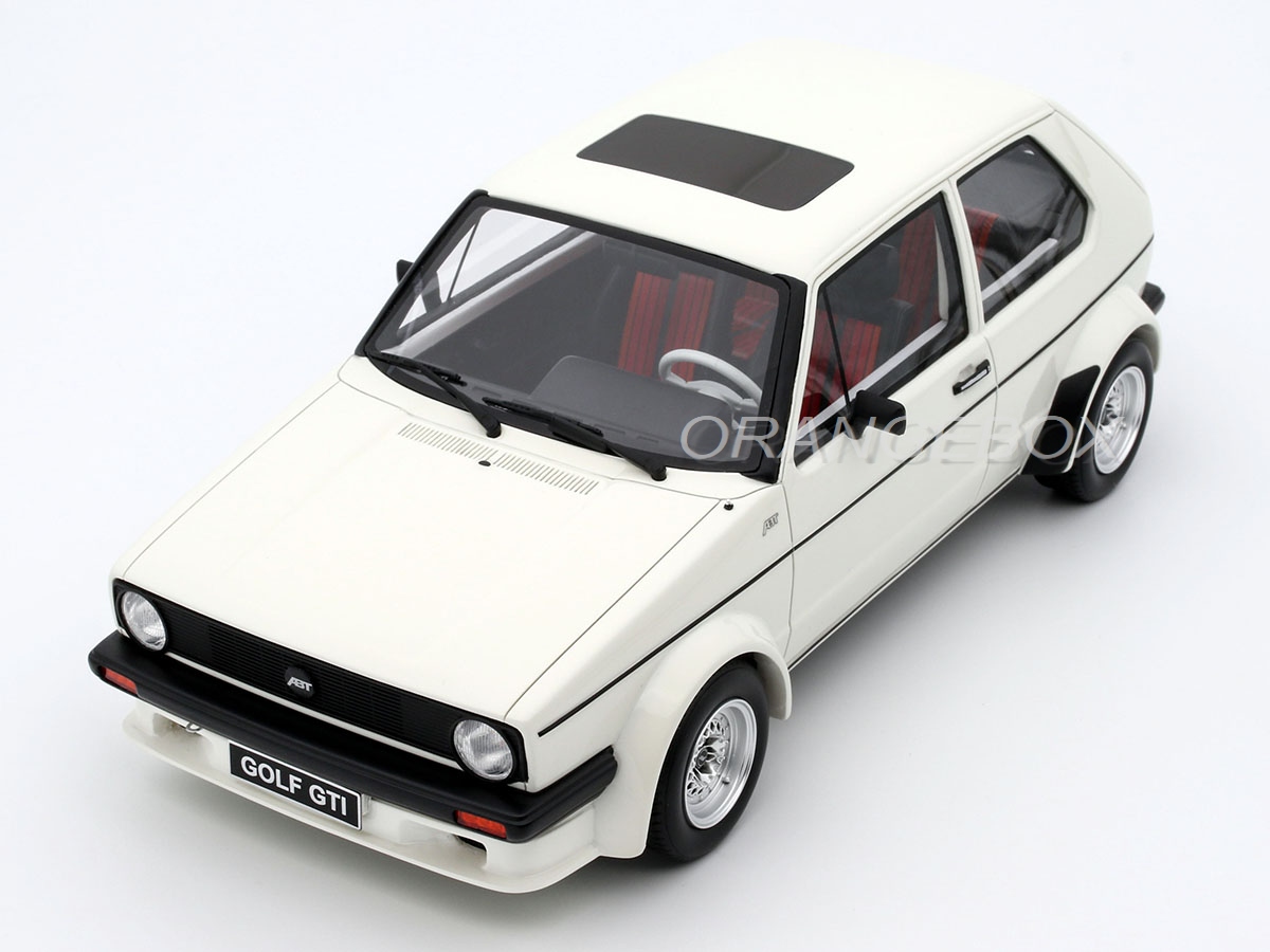 Volkswagen Golf GTI Mk1 ABT 1982 1:18 OttOmobile Branco - 19 anos