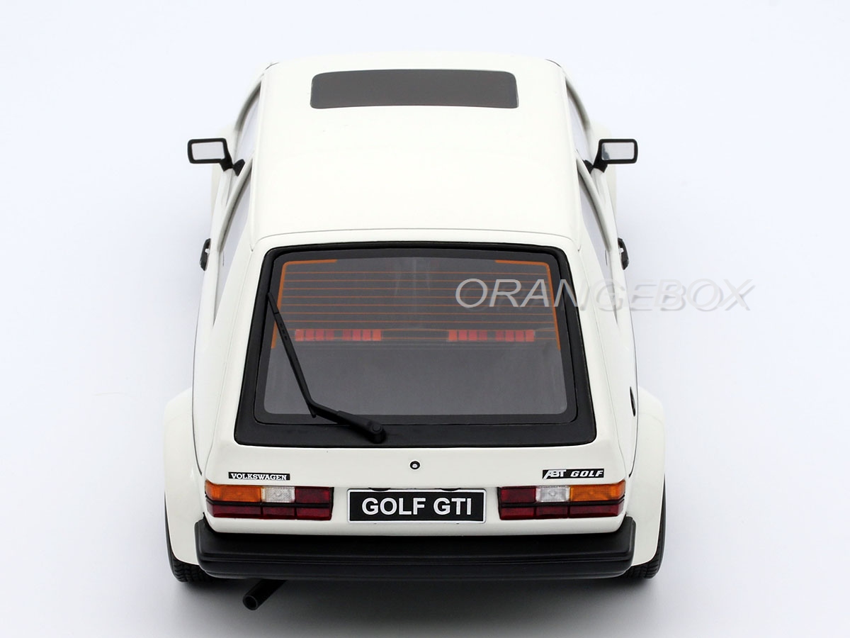 Volkswagen Golf GTI Mk1 ABT 1982 1:18 OttOmobile Branco - 19 anos