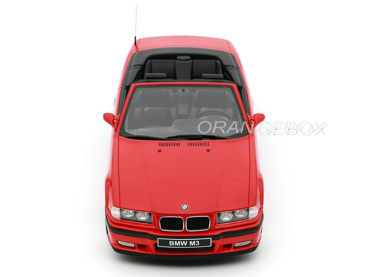 BMW E36 M3 Convertible 1995 1:18 OttOmobile Vermelho - 19 anos