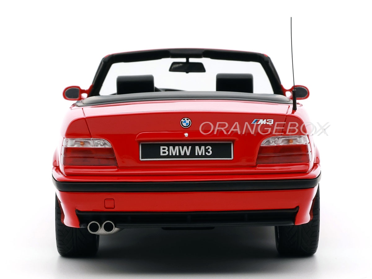 BMW E36 M3 Convertible 1995 1:18 OttOmobile Vermelho - 19 anos