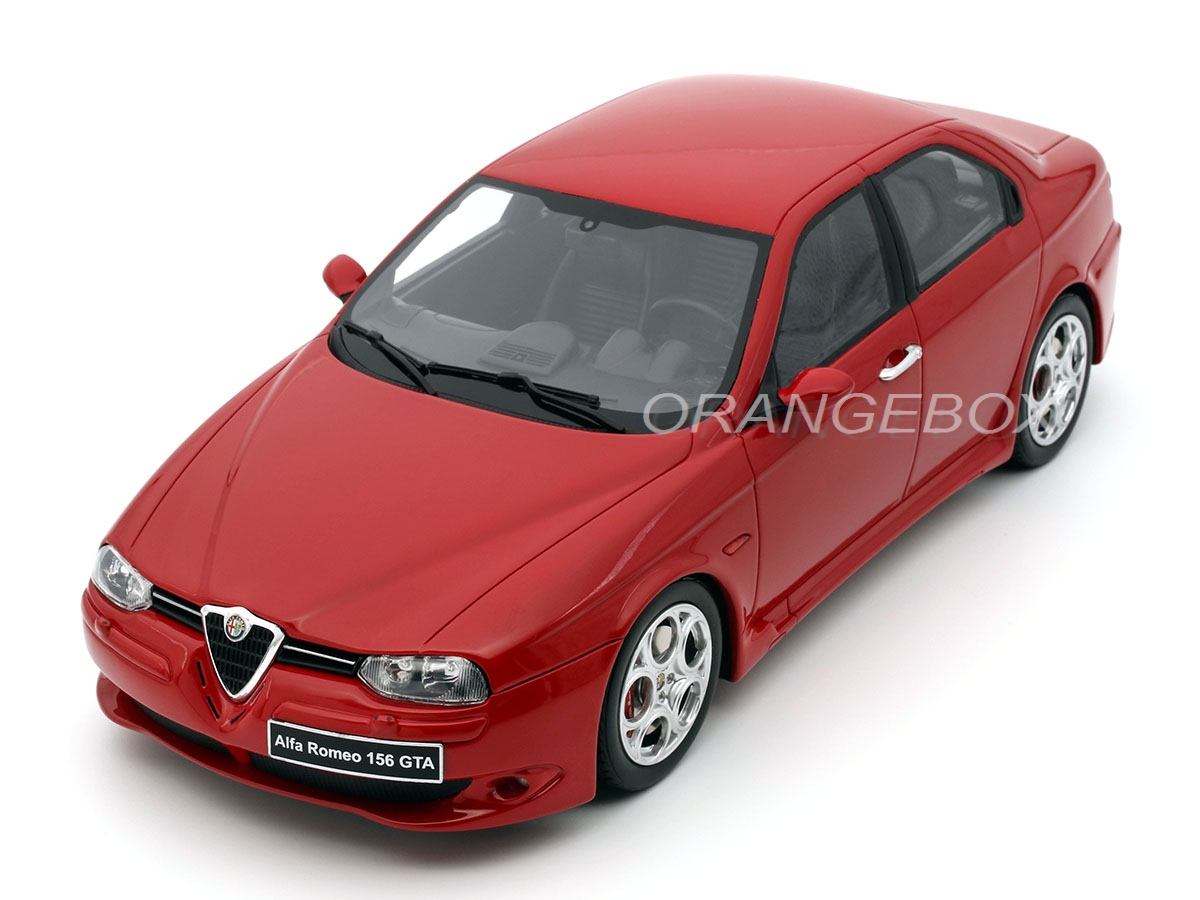 PRÉ-VENDA *** Alfa Romeo 156 GTA 2002 1:18 OttOmobile Vermelho