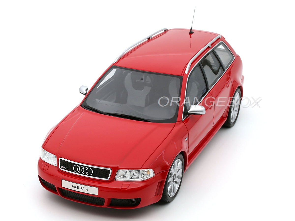 Audi RS 4 B5 2000 1:18 OttOmobile Vermelho - 20 anos! Loja on-line