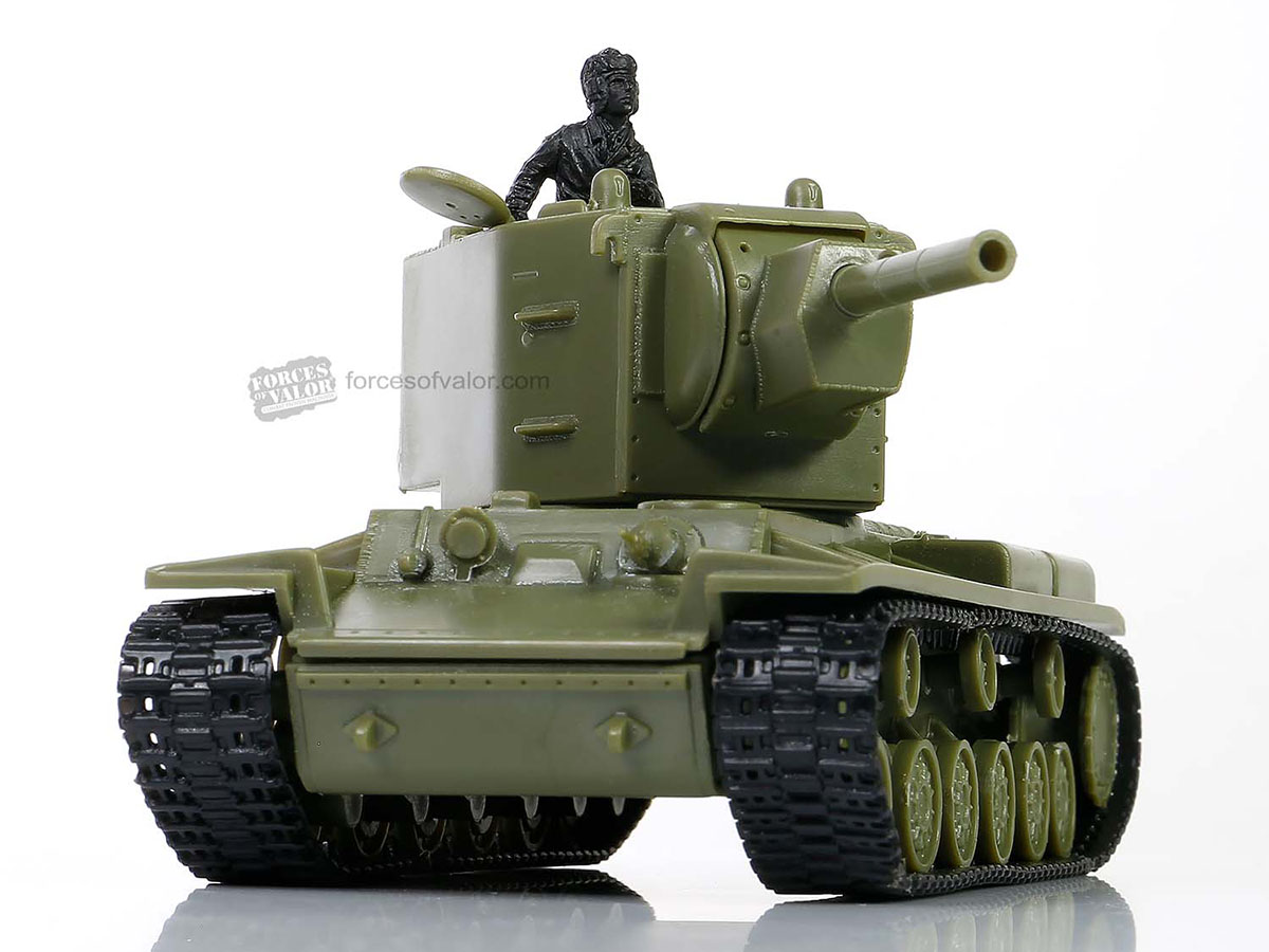 Model Kit Tanque Russian Heavy Tank KV-2 (Ucrânia 1941) 1:72