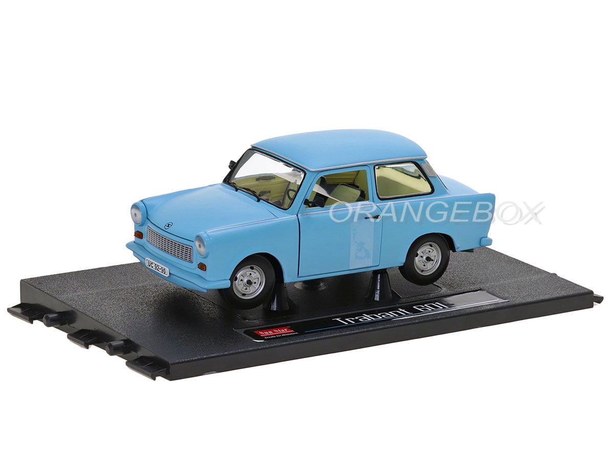 Trabant 601 1:18 Sunstar Azul - 20 anos! Loja on-line de