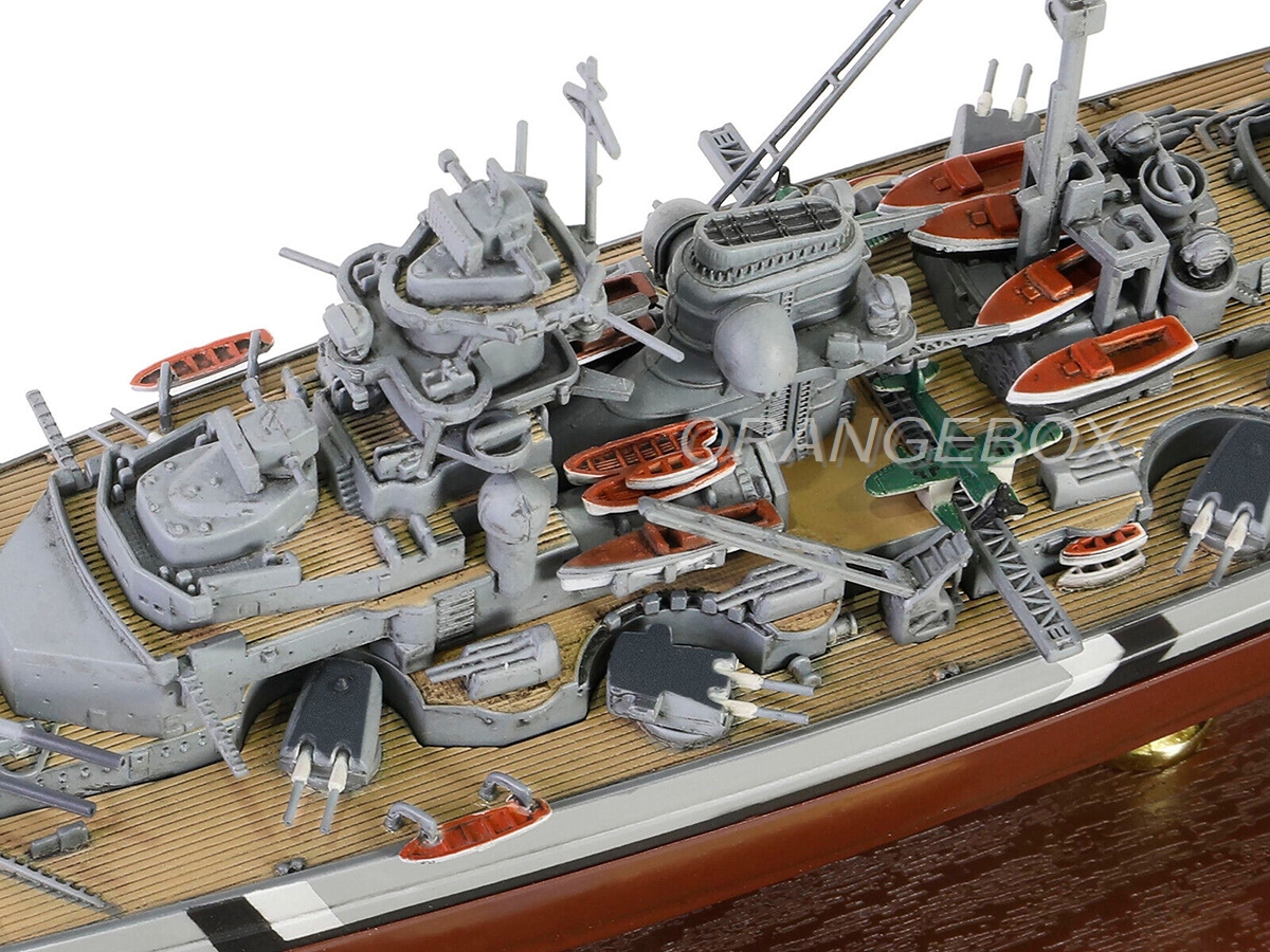Navio Bismarck German Battleship (Denmark Strait) May 1941 1:700
