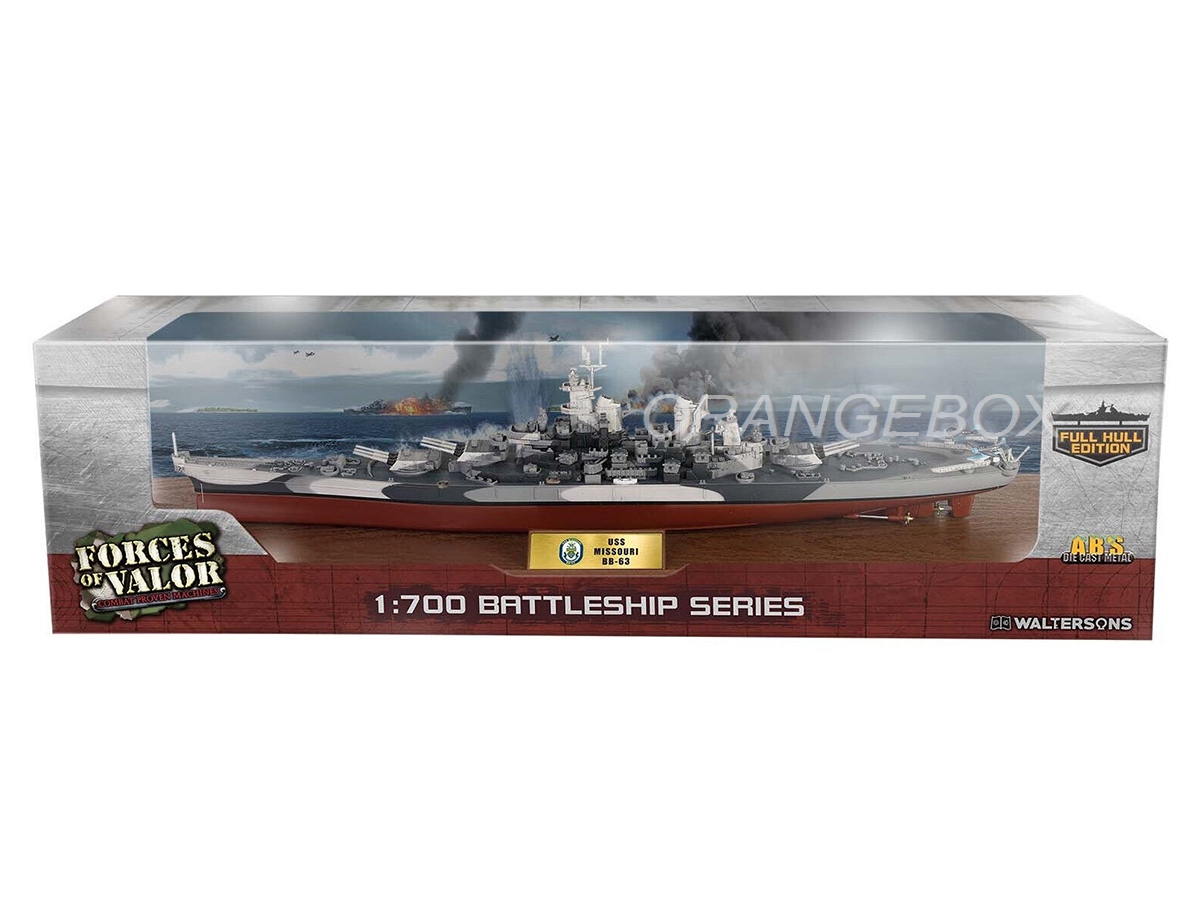 Navio USS Missouri (BB-63) Battleship 1944 1:700 Forces of Valor
