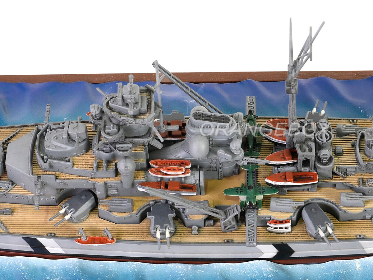 Navio Bismarck German Battleship (Denmark Strait) May 1941 1:700