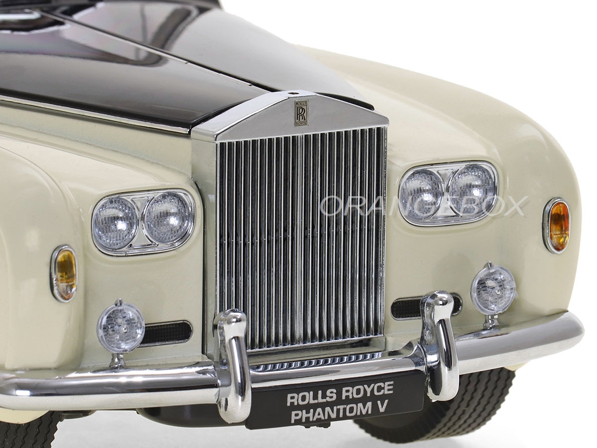 Rolls Royce Phantom V 1964 MPW 1:18 Paragon Models Ivory - 19 anos