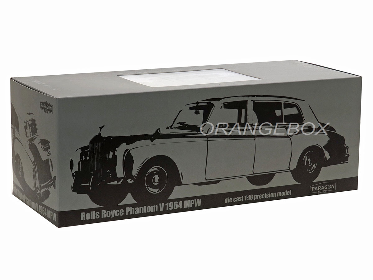 Rolls Royce Phantom V 1964 MPW 1:18 Paragon Models Royal - 19 anos