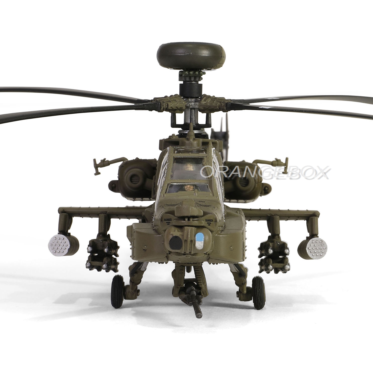 Helicóptero Boeing AH-64D U.S. Army 1:72 Forces of Valor - 20 anos