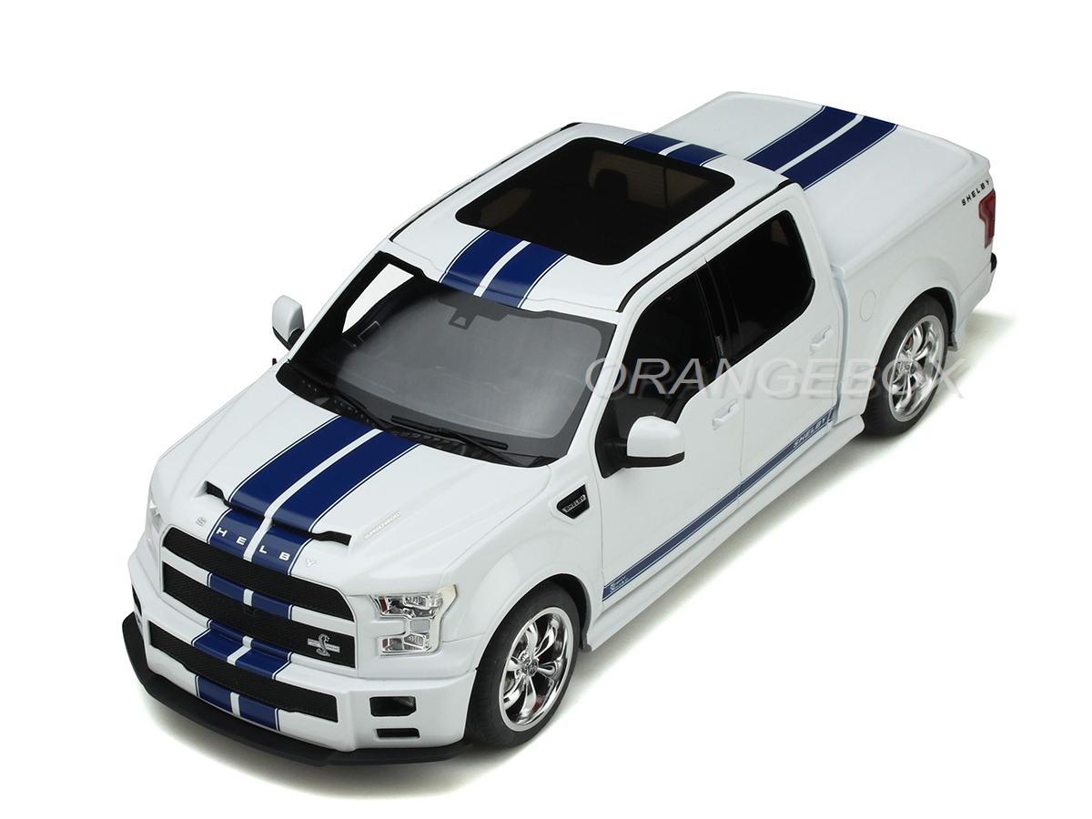 Ford Shelby F150 Super Snake 2017 1:18 GT Spirit Branco - 19 anos