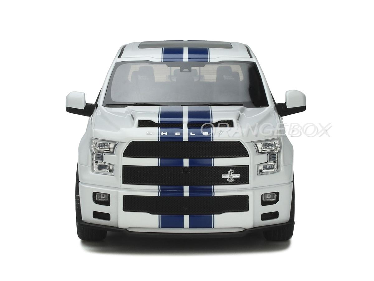 Ford Shelby F150 Super Snake 2017 1:18 GT Spirit Branco - 19 anos