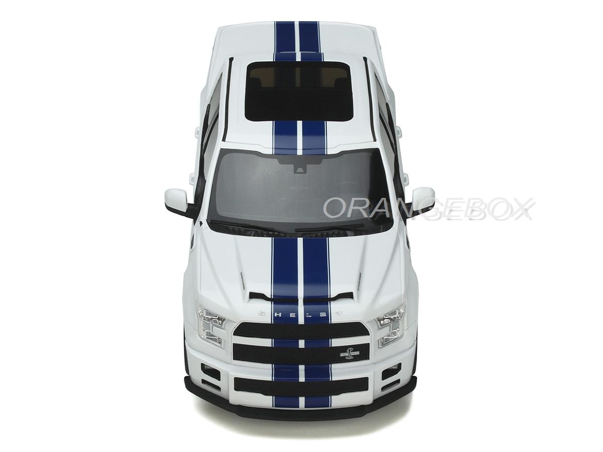 Ford Shelby F150 Super Snake 2017 1:18 GT Spirit Branco - 19 anos
