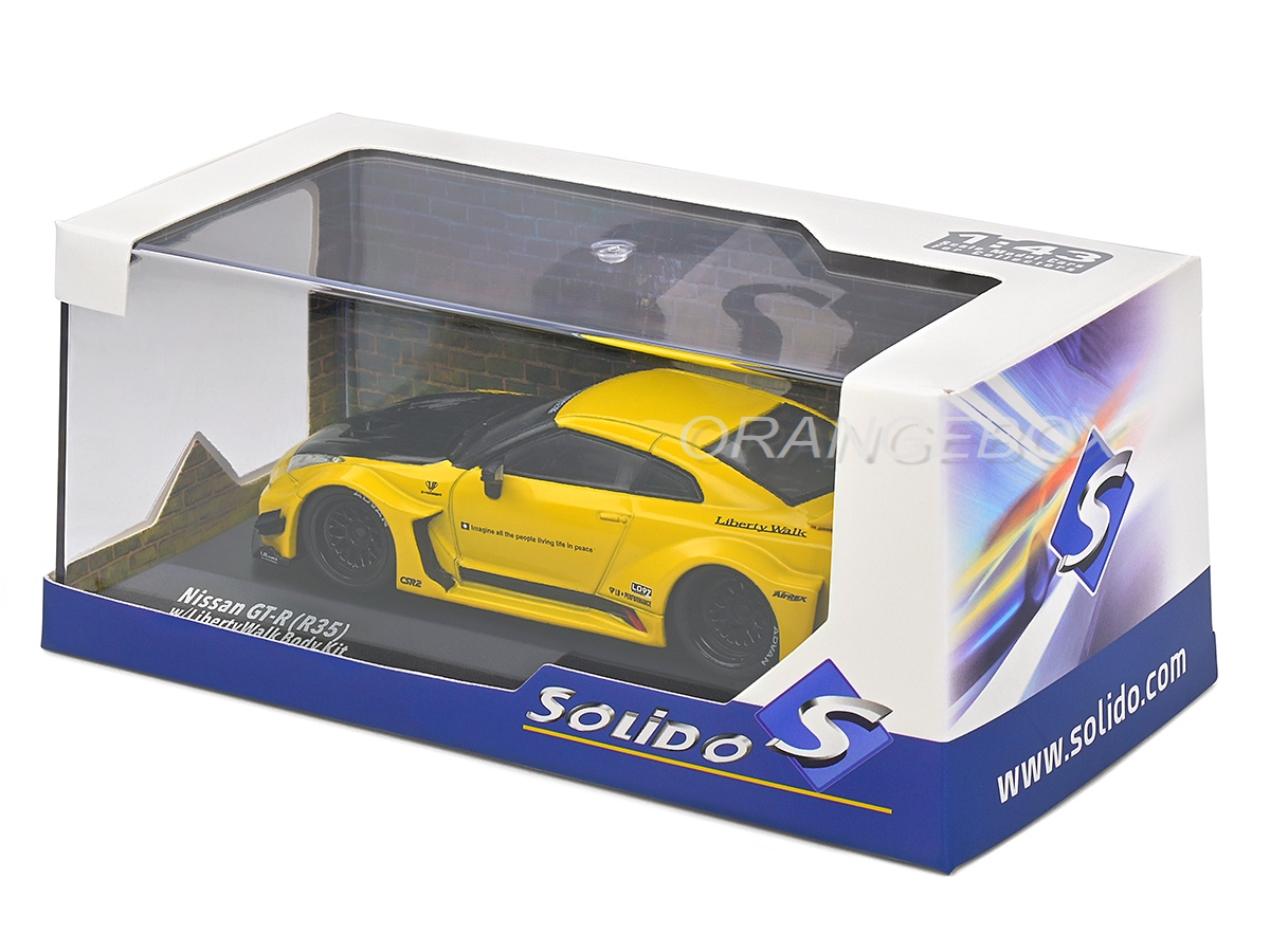 SOLIDO NISSAN GTR-R35 Liberty Walk Body Kit 2.0 Purple 1:18 Neuf.boite S1805812 EUR 54,90 - FR