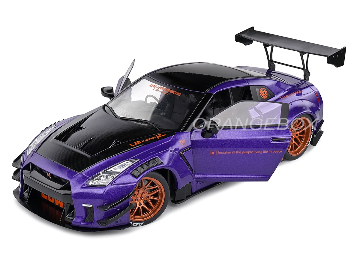 Nissan GT-R (R35) 2022 Liberty Walk Body Kit 2.0 1:18 Solido