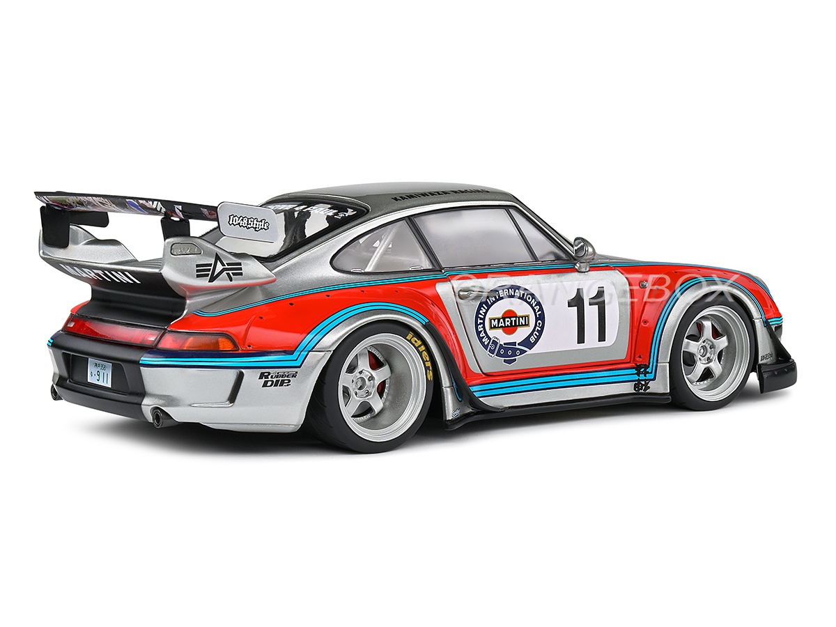 Porsche 911 RWB Bodykit Martini 2020 1:18 Solido - 20 anos! Loja