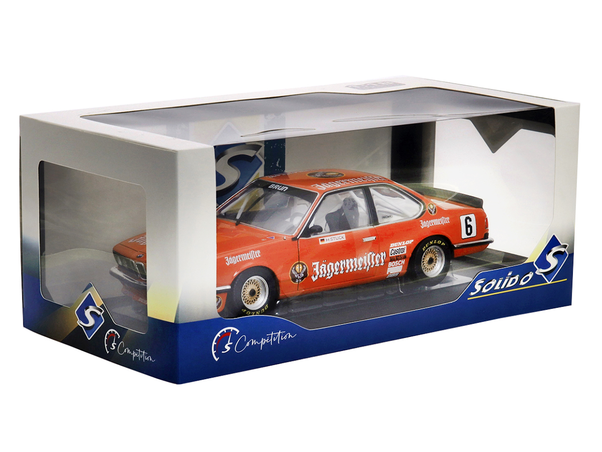 BMW 635 CSI (E24) 1984 European Touring Jägermeister 1:18 Solido