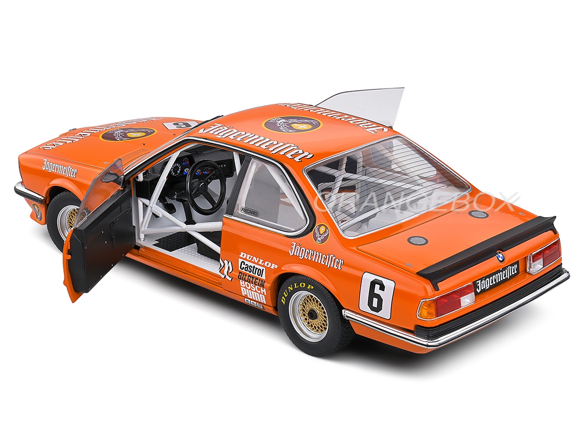 BMW 635 CSI (E24) 1984 European Touring Jägermeister 1:18 Solido