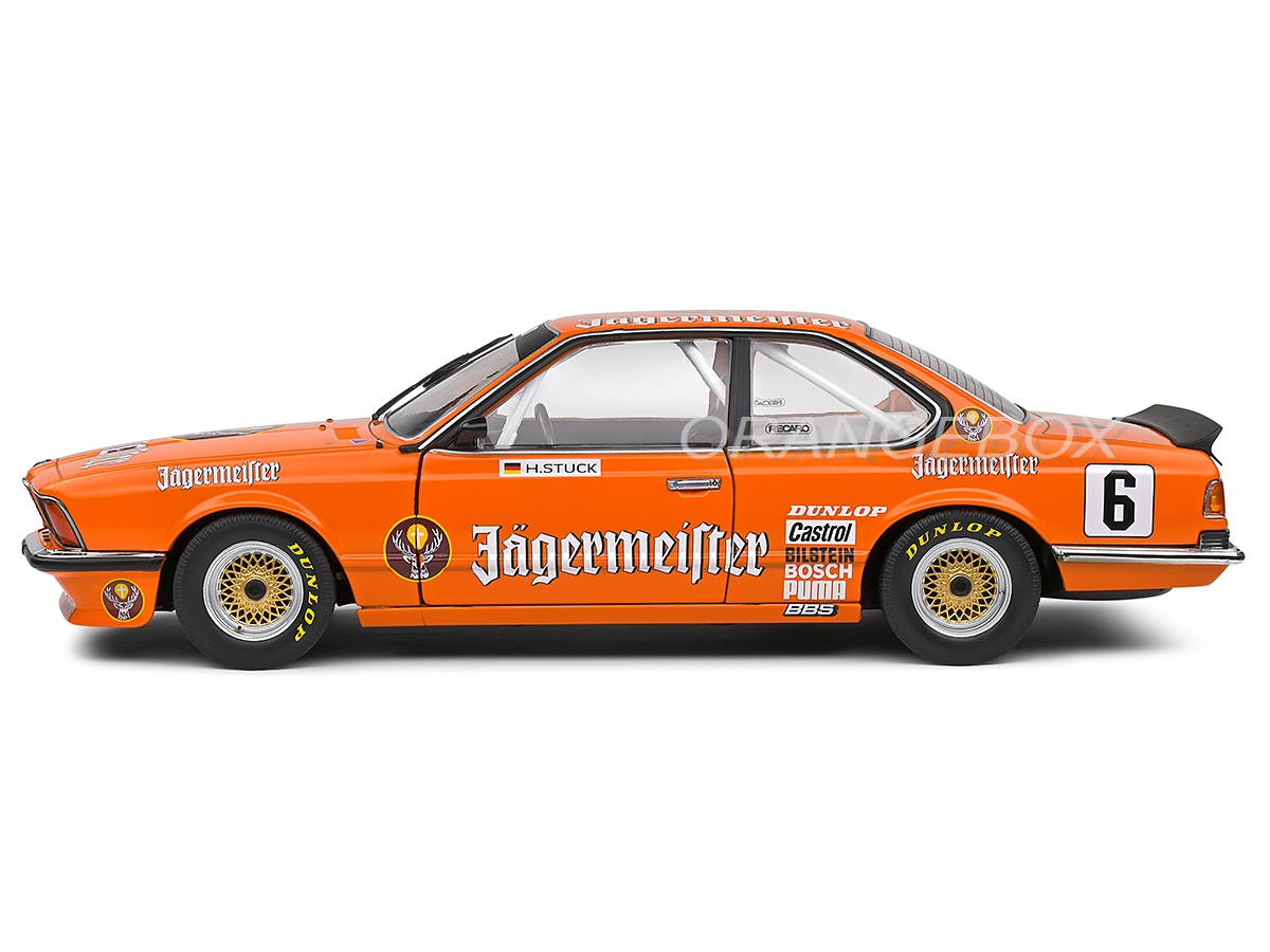 BMW 635 CSI (E24) 1984 European Touring Jägermeister 1:18 Solido
