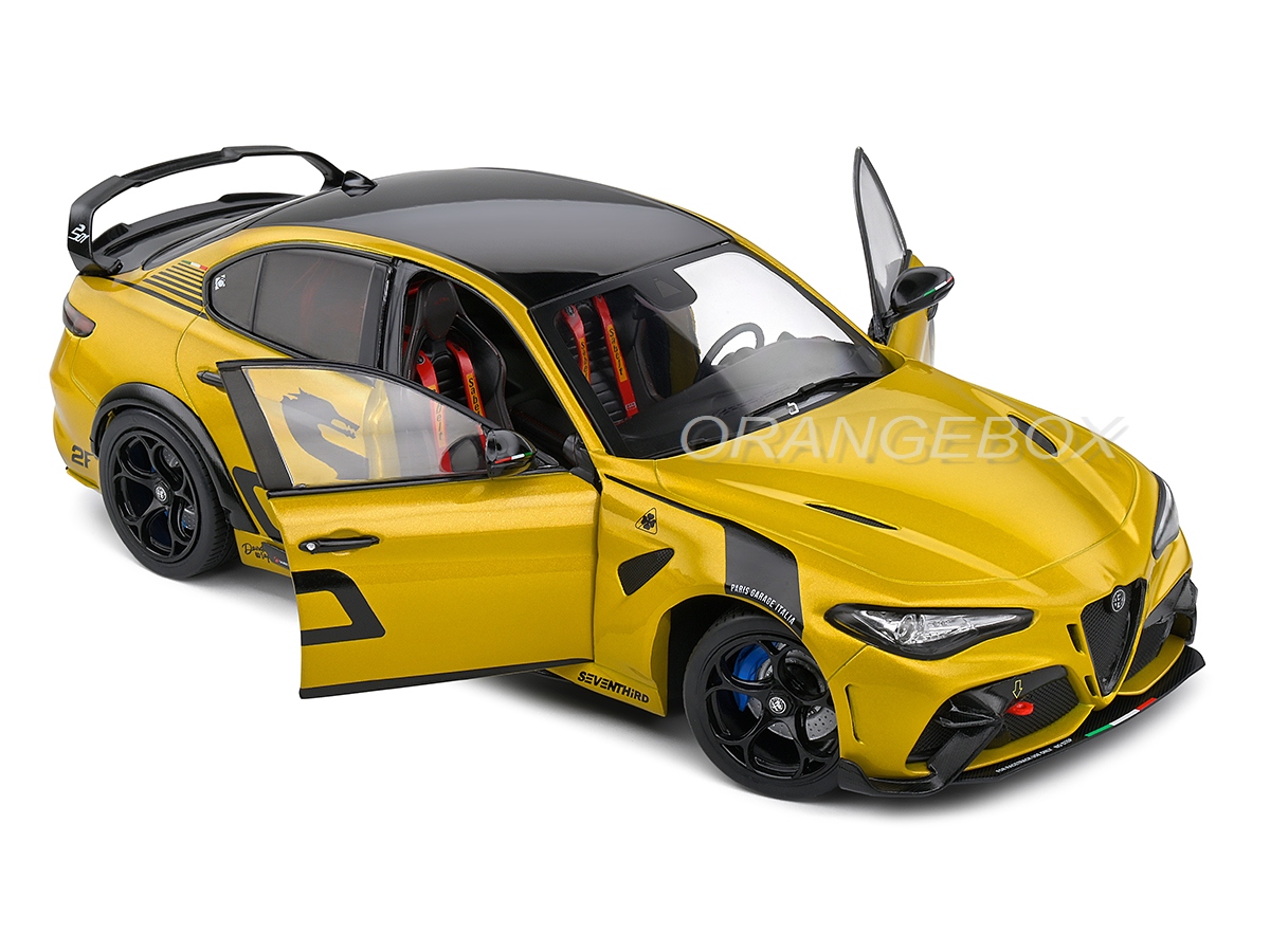 Alfa Romeo Giulia GTA 2022 Nagemaakt 1:18 Solido - 19 anos! Loja