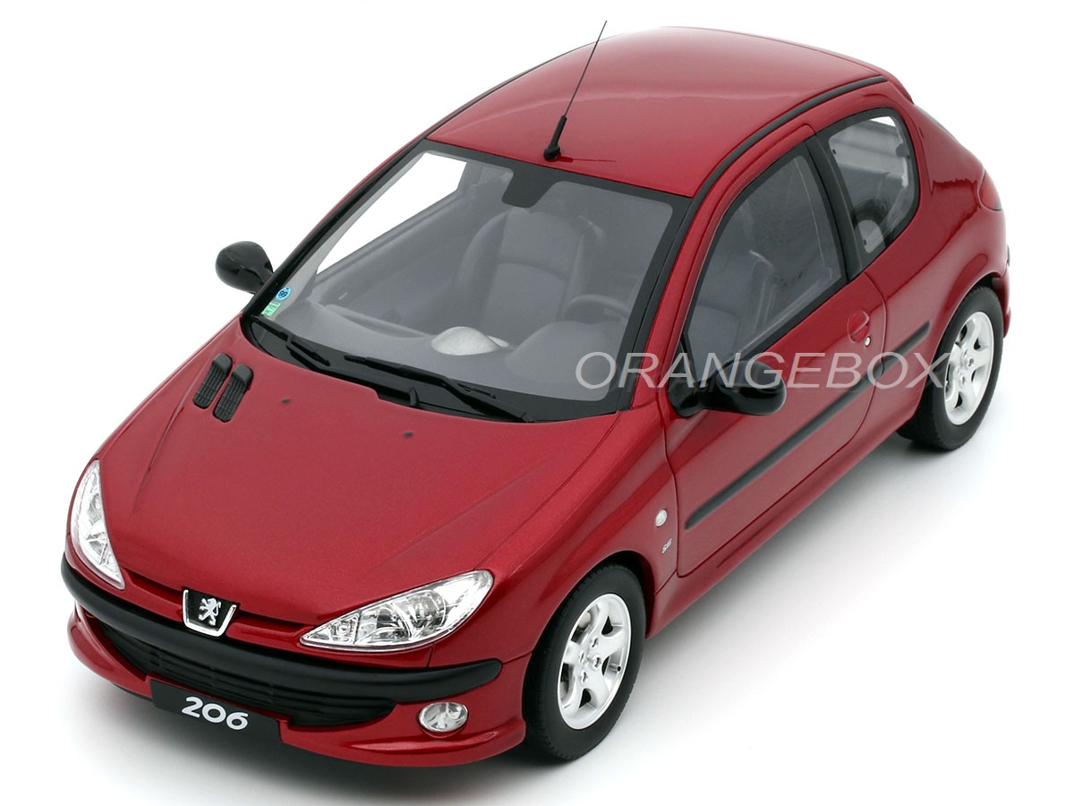 1/18 : La Peugeot 206 RC bleu Récif... aussi chez OttOmobile ! - PDLV