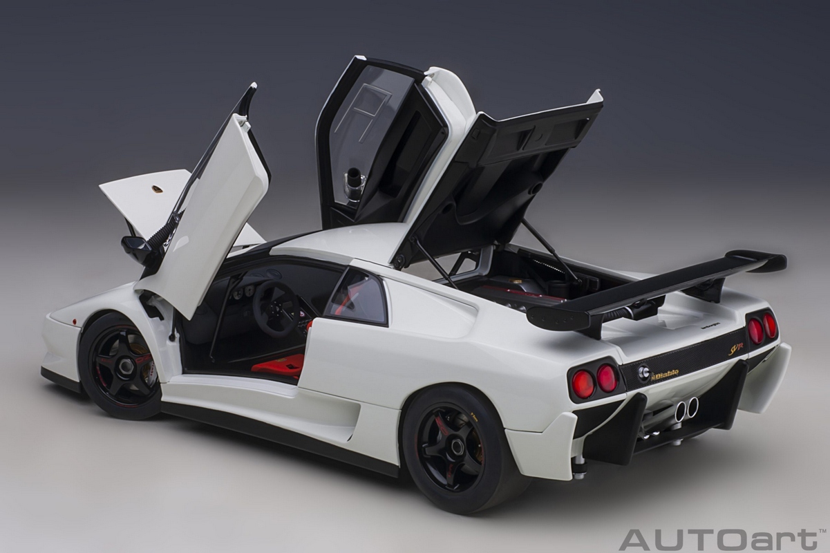 Lamborghini Diablo SV-R 1:18 Autoart Branco - 19 anos! Loja on