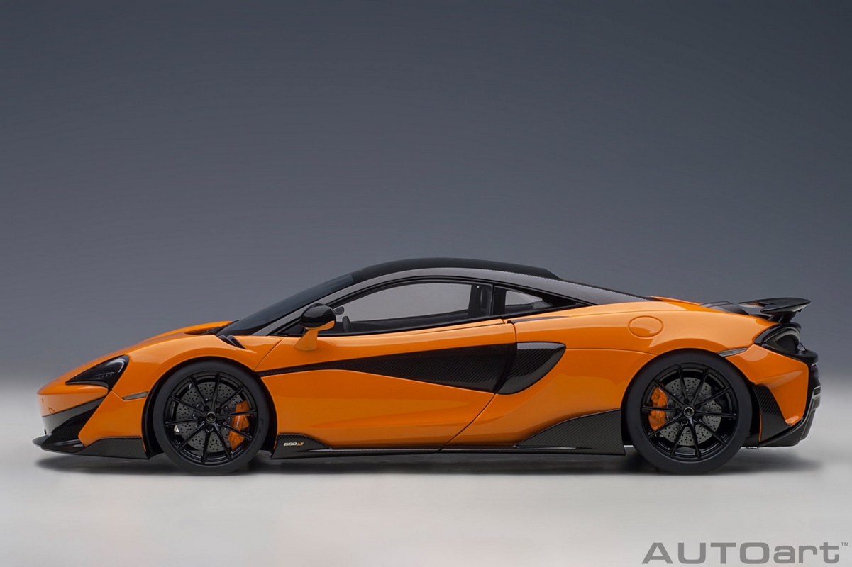 McLaren 600LT 1:18 Autoart Laranja - 20 anos! Loja on-line de