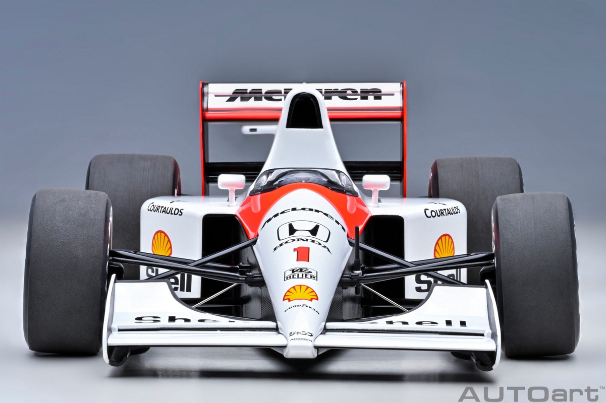 Fórmula 1 McLaren Honda MP4/6 1991 Ayrton Senna 1:18 Autoart