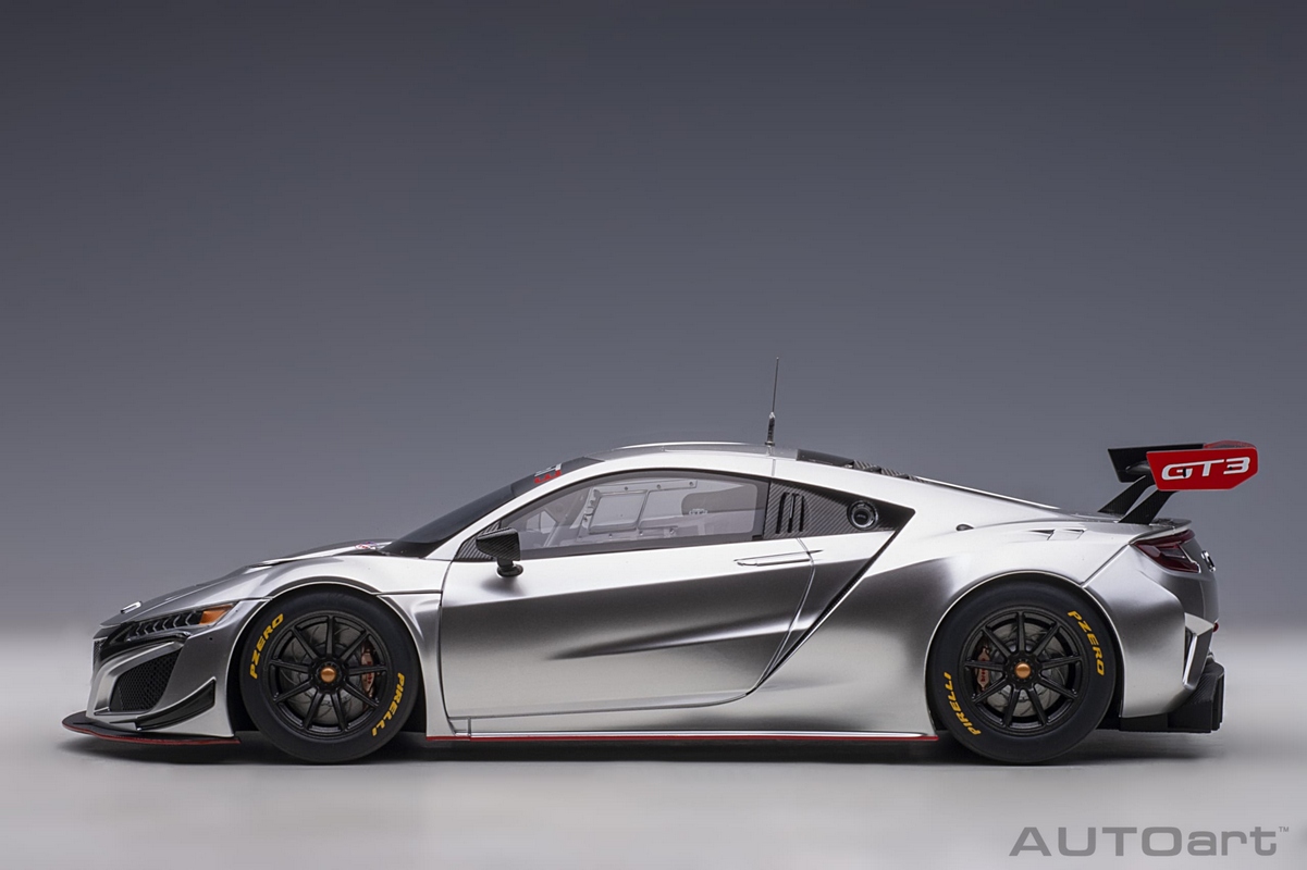 Honda NSX GT3 2018 1:18 Autoart Cinza - 20 anos! Loja on-line de