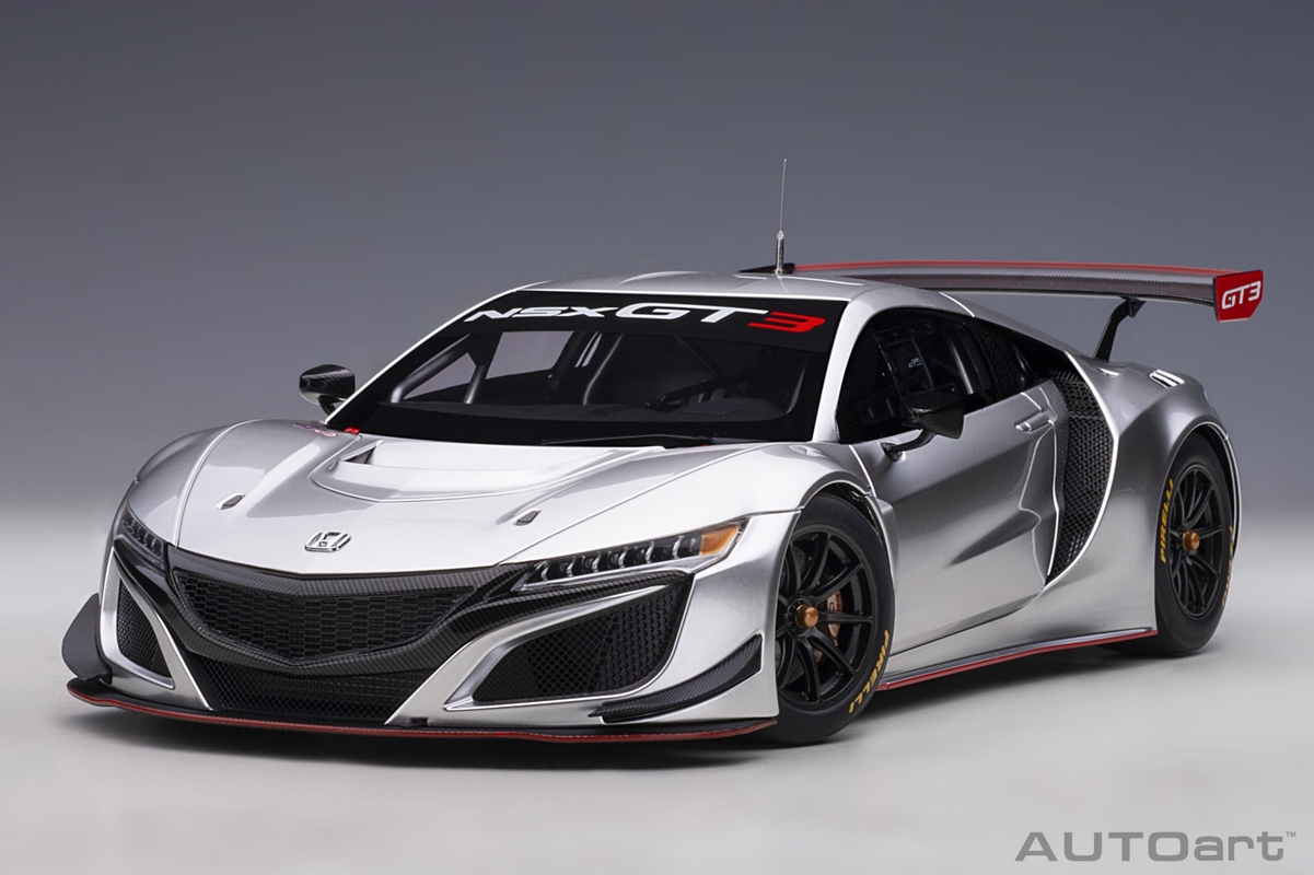 Honda NSX GT3 2018 1:18 Autoart Cinza - 20 anos! Loja on-line de