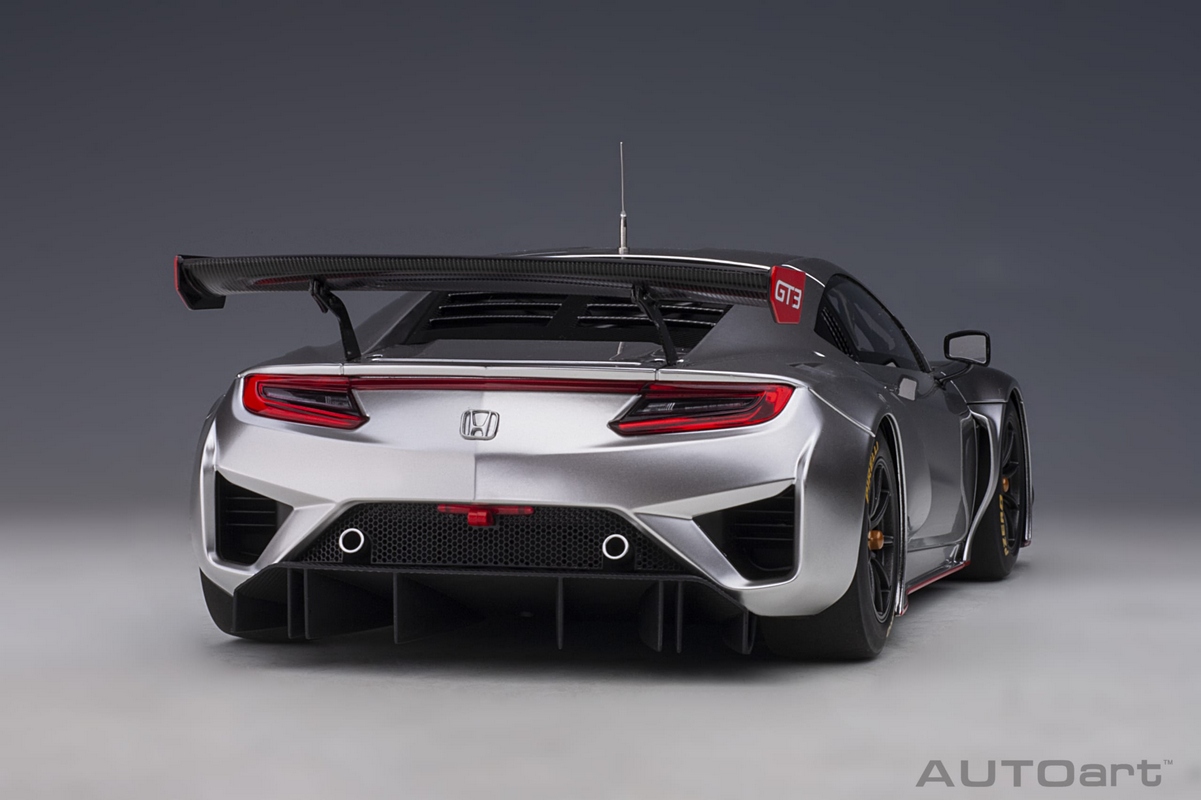 Honda NSX GT3 2018 1:18 Autoart Cinza - 20 anos! Loja on-line de