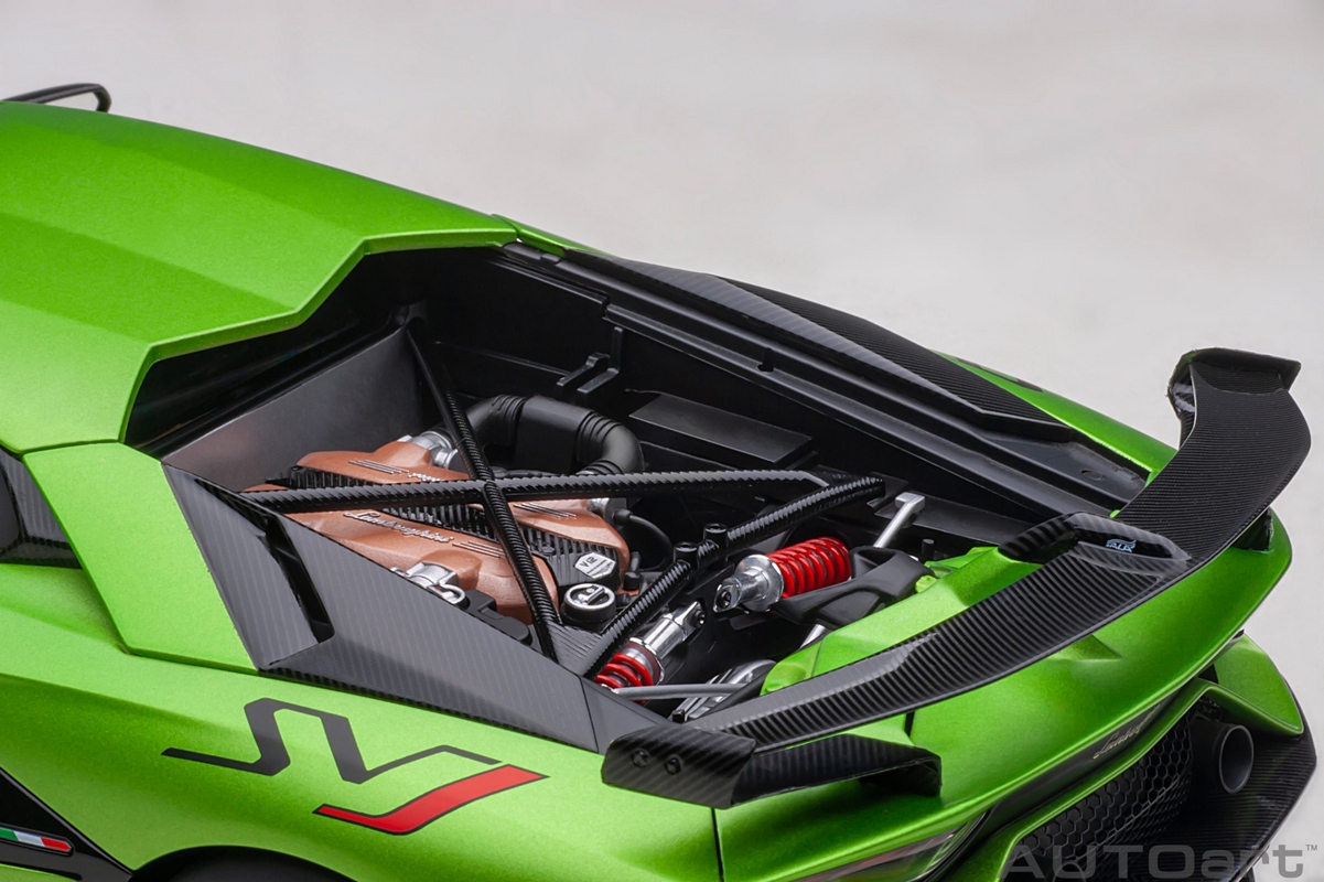 Lamborghini Aventador SVJ 1:18 Autoart Verde - 19 anos! Loja on