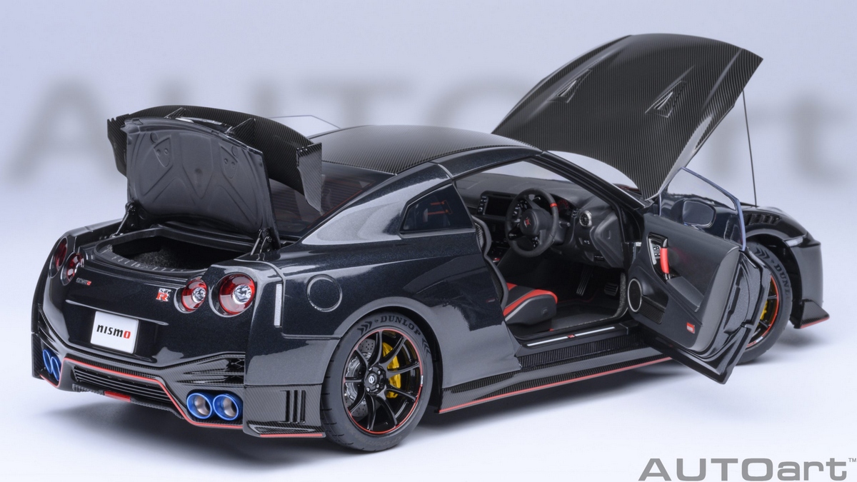 Nissan GT-R (R35) NIsmo 2022 Special Edition 1:18 Autoart Preto