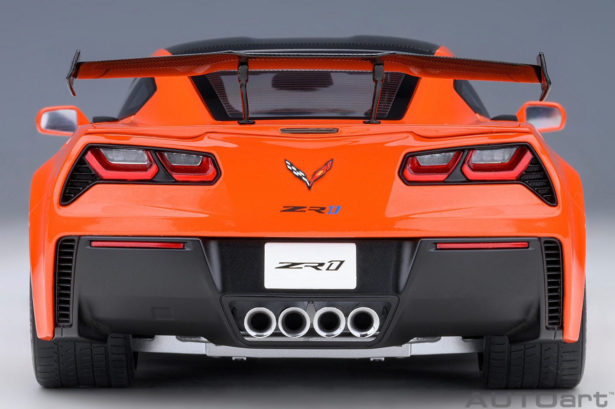 AUTOart Corvette 1:18 限定版 Chevrolet Corvette C7 ZR1 1:18 Autoart Cinza - 19 anos! Loja on