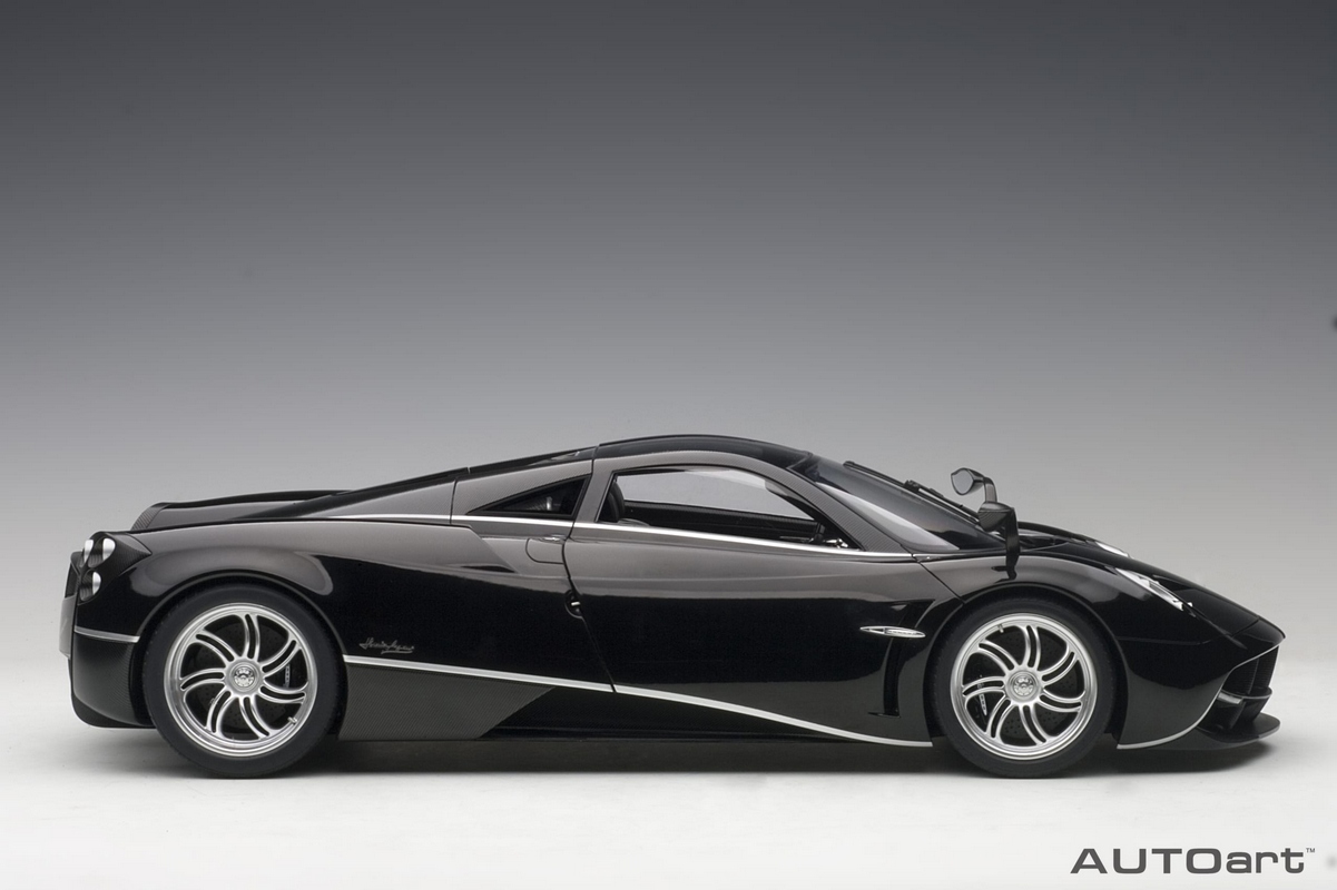 Pagani Huayra 1:12 Autoart Preto - 20 anos! Loja on-line de