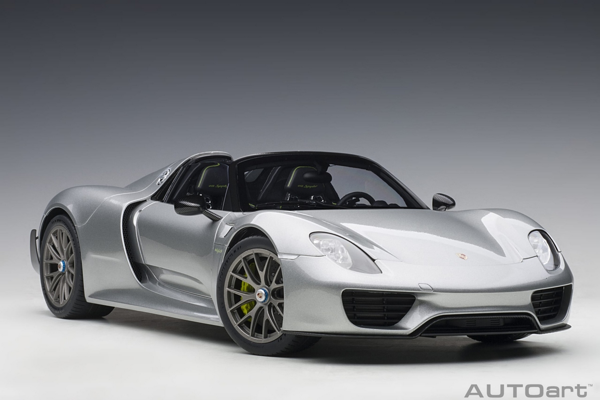 Porsche 918 Spyder 1:12 Autoart Cinza - 20 anos! Loja on-line de