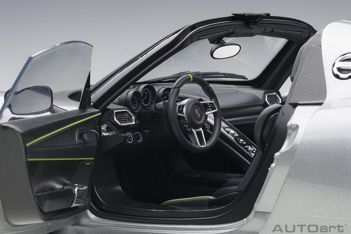 Porsche 918 Spyder 1:12 Autoart Cinza - 20 anos! Loja on-line de