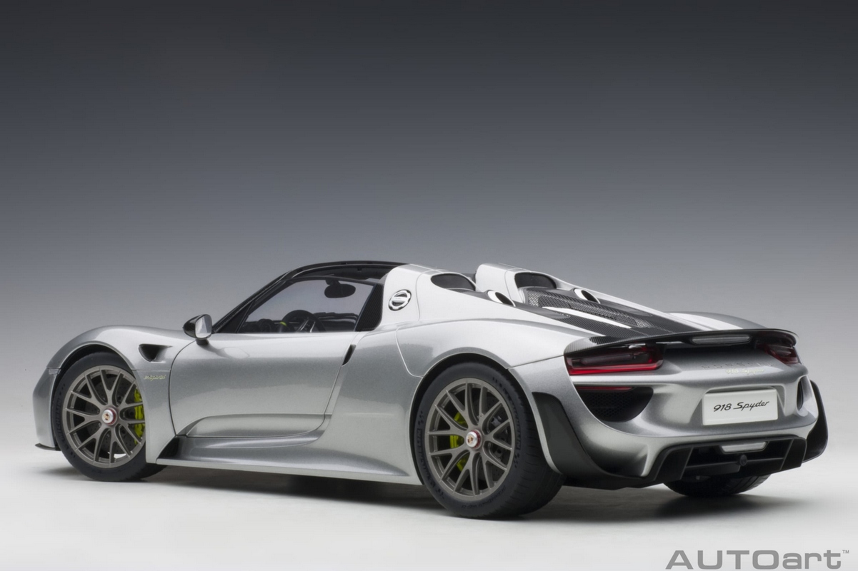 Porsche 918 Spyder 1:12 Autoart Cinza - 20 anos! Loja on-line de