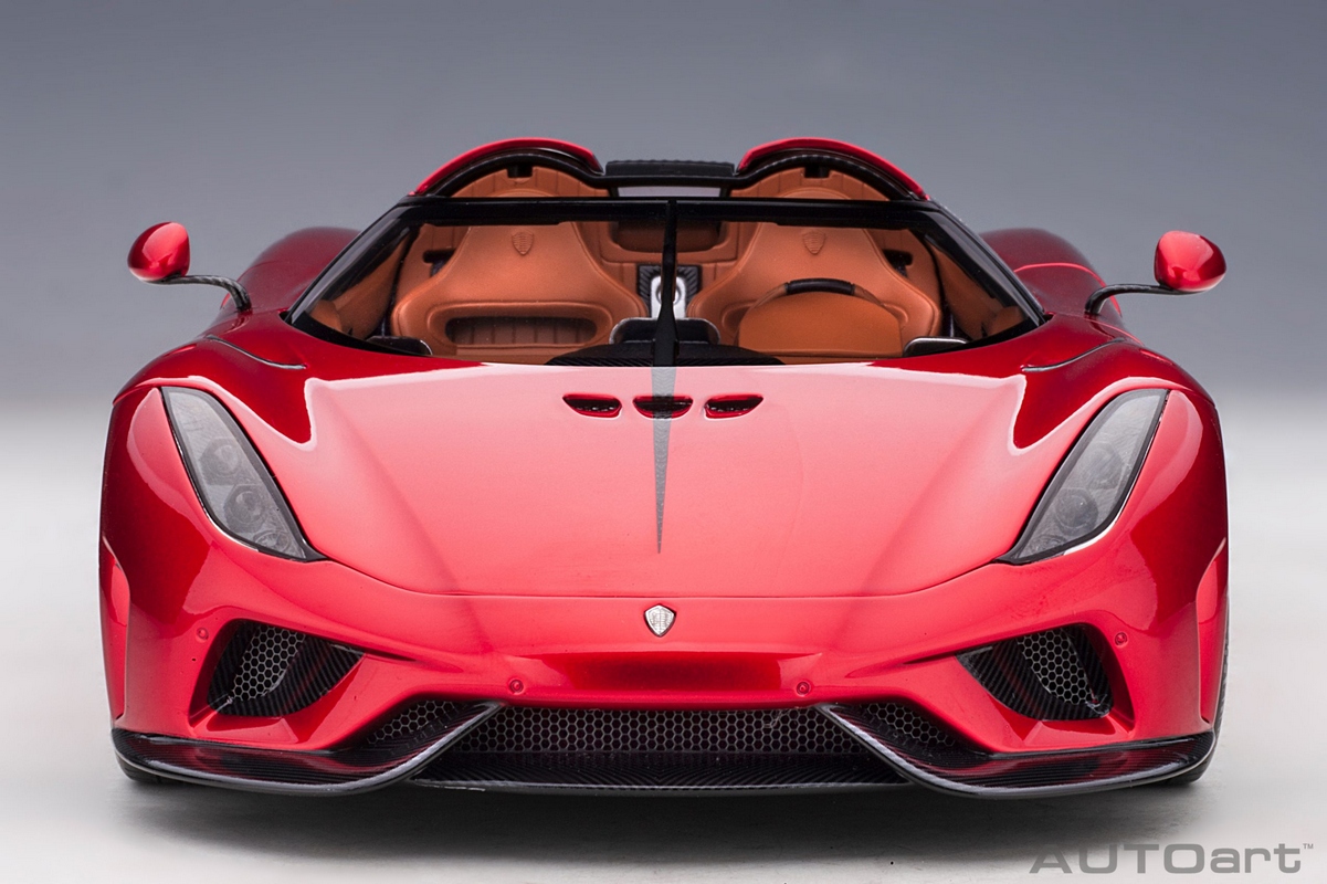 Koenigsegg Regera 1:18 Autoart Vermelho - 20 anos! Loja on-line de