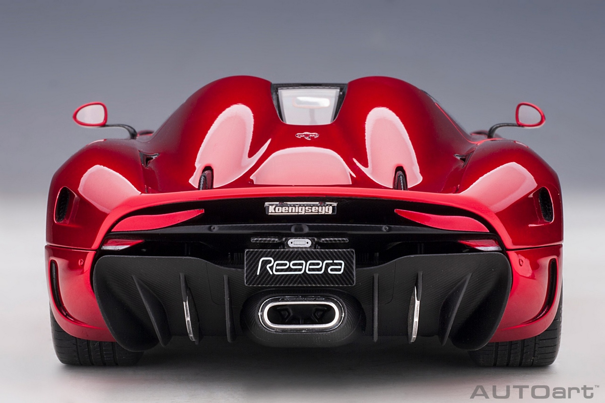 Koenigsegg Regera 1:18 Autoart Vermelho - 20 anos! Loja on-line de