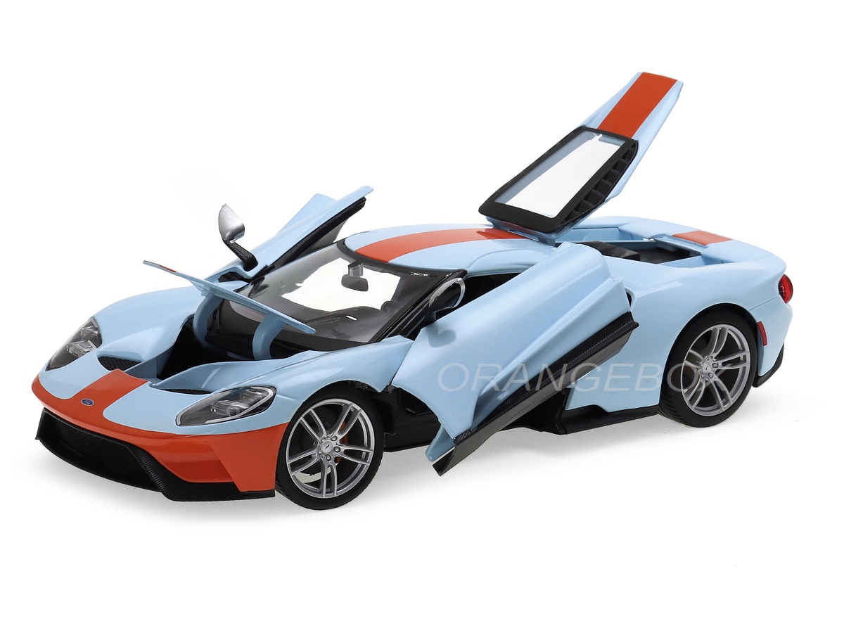 自動車 Maisto 2017 Ford GT Special Edition 1/18 Ford GT 2017 Maisto Special Edition 1:18 Vermelho - 19 anos