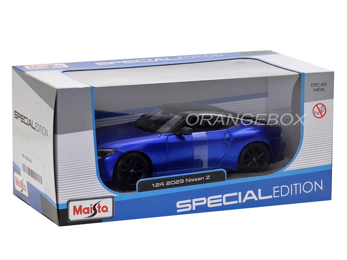 Nissan Z 2023 1:24 Maisto Azul - 19 anos! Loja on-line de