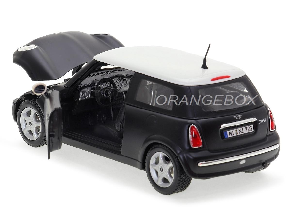 Mini Cooper 1:24 Maisto Preto - 20 anos! Loja on-line de