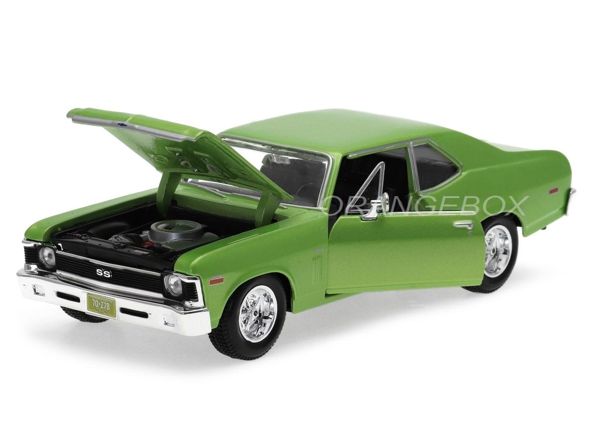 Chevrolet Nova SS 1970 Maisto 1:24 Verde - 20 anos! Loja on-line