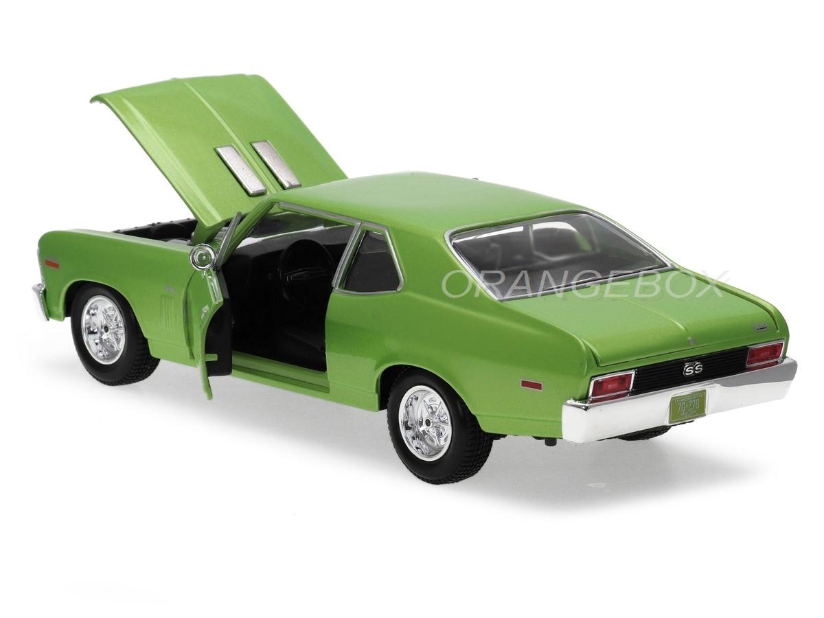 Chevrolet Nova SS 1970 Maisto 1:24 Verde - 20 anos! Loja on-line