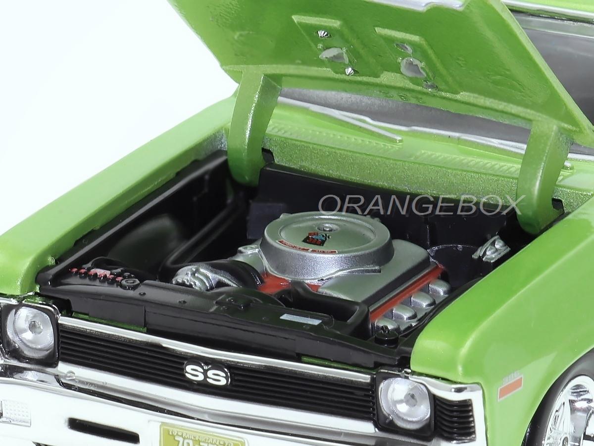 Chevrolet Nova SS 1970 Maisto 1:24 Verde - 20 anos! Loja on-line