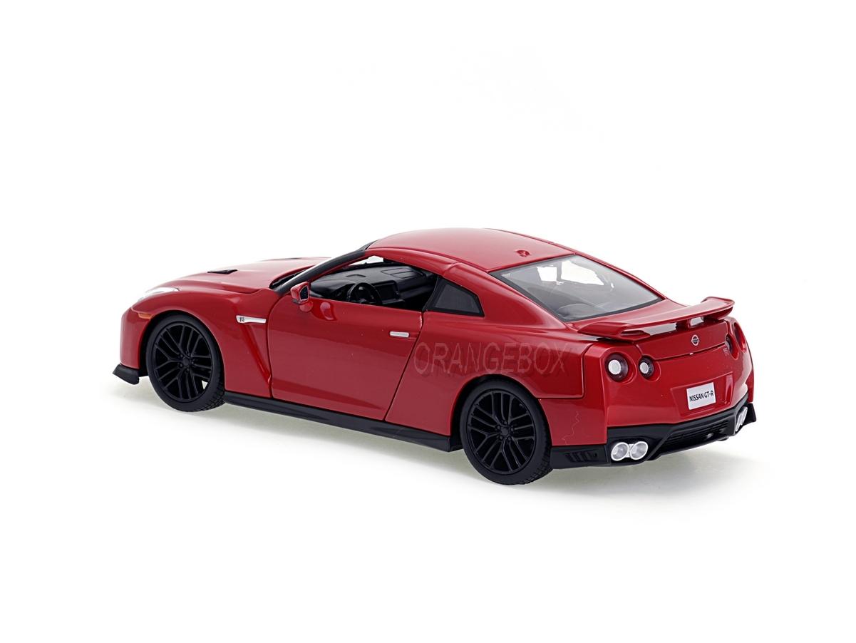 Nissan GT-R R35 2017 Bburago 1:24 Vermelho - 20 anos! Loja on-line