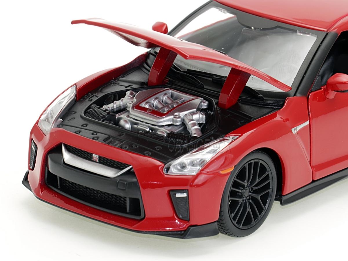 Nissan GT-R R35 2017 Bburago 1:24 Vermelho - 19 anos! Loja on-line